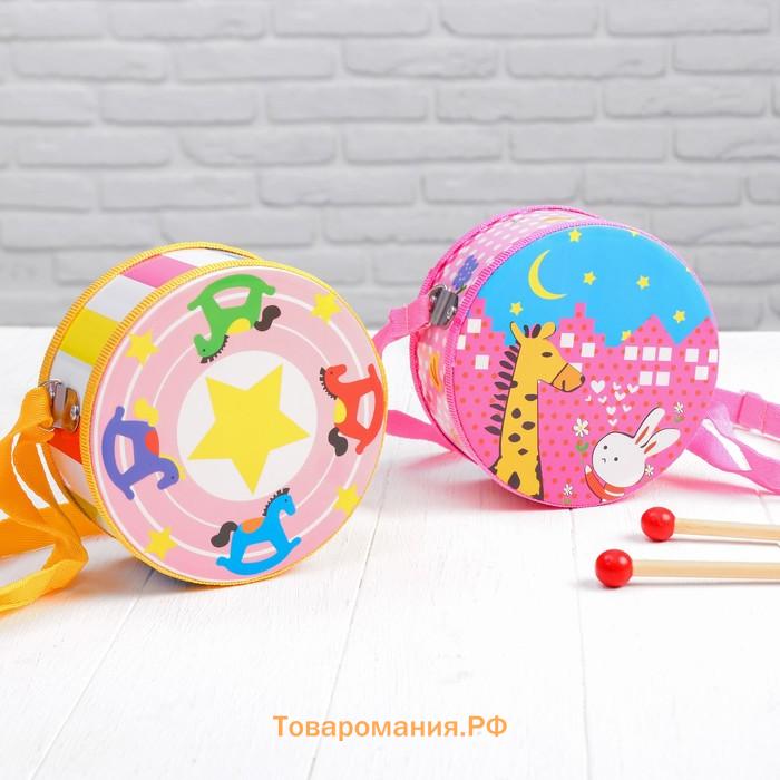 Музыкальная игрушка «Барабан», МИКС