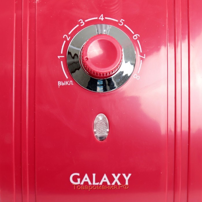Отпариватель Galaxy GL 6206, напольный, 1800 Вт, 2300 мл, 40 г/мин, бело-красный