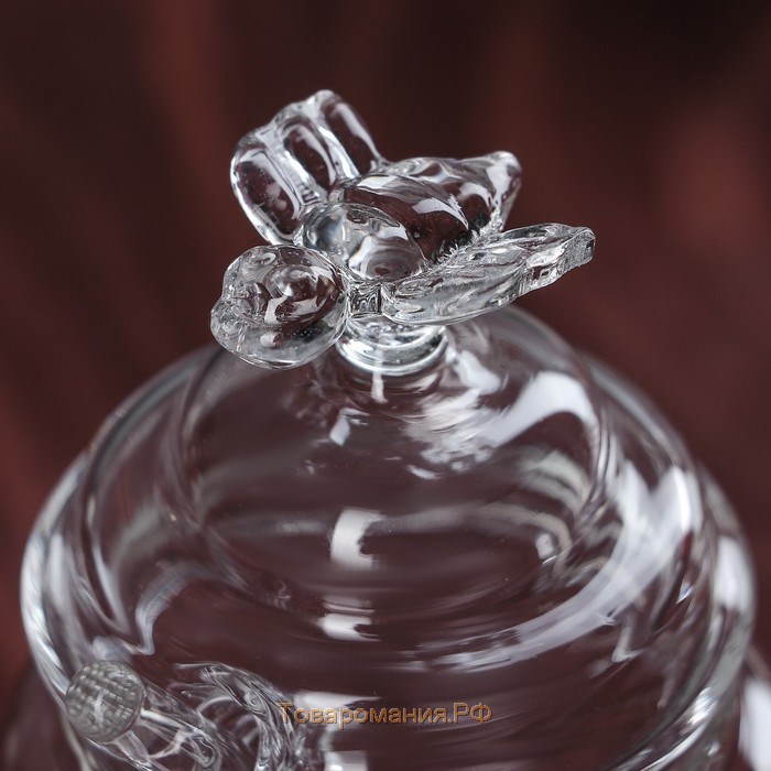 Баночка стеклянная для мёда и варенья Magistro «Пчёлка», 280 мл, 8×12 см