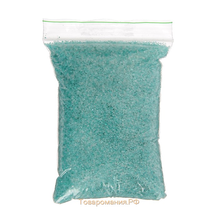 Песок цветной в пакете "Изумруд" 100±10 гр МИКС