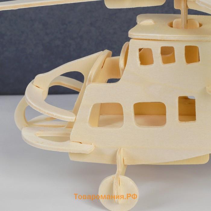 3D-модель сборная деревянная Чудо-Дерево «Вертолёт»