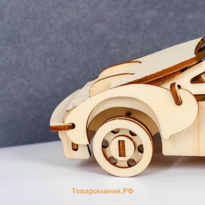 3D-модель сборная деревянная Чудо-Дерево «Спорткар»