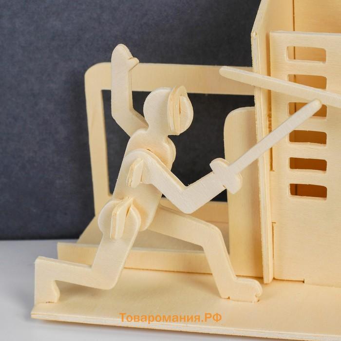3D-модель сборная деревянная Чудо-Дерево «Шпажисты»