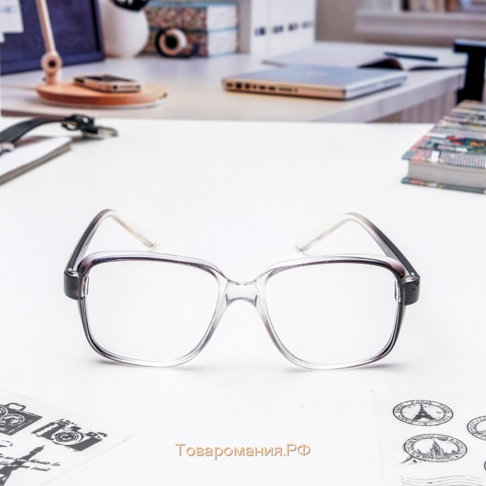 Готовые очки Восток 868 Серые (Дедушки), цвет МИКС, +3,75