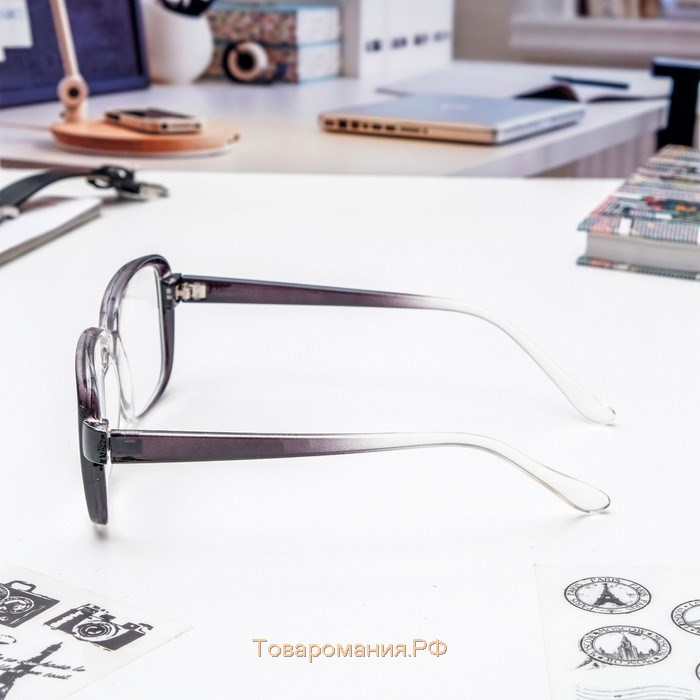 Готовые очки Восток 868 Серые (Дедушки), цвет МИКС +2,5