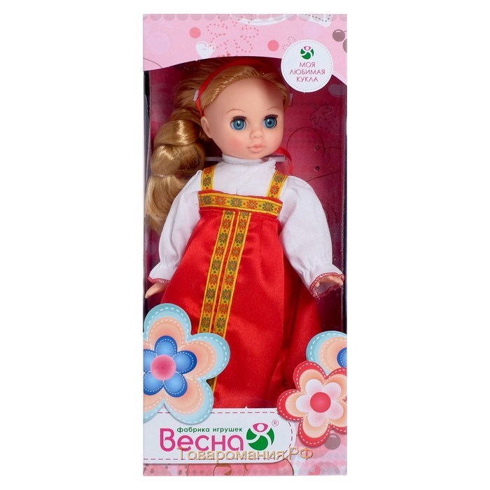 Кукла «Эля» в русском костюме, 30,5 см