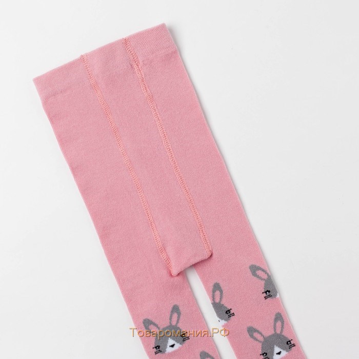 Колготки детские KAFTAN "Зайки" 92-98 см, розовый