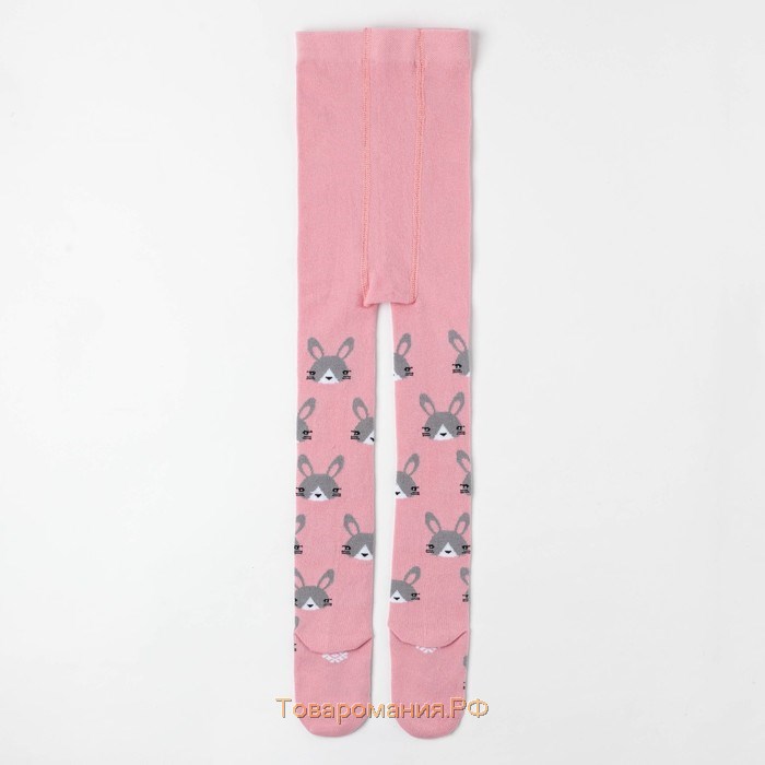 Колготки детские KAFTAN "Зайки" 116-122 см, розовый
