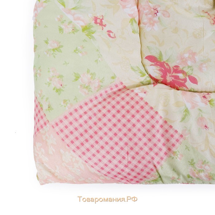 Одеяло Эконом 140х205 см, цвет МИКС, синтепон, п/э 100%