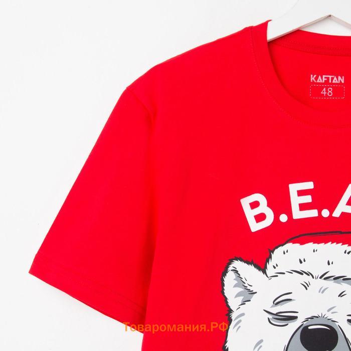 Пижама мужская KAFTAN "Bear" размер 48