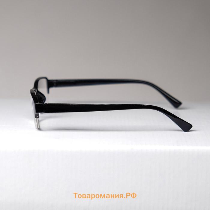 Готовые очки Восток 0056, цвет чёрный, отгибающаяся дужка, +1,5