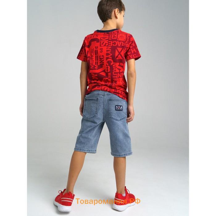 Джинсовые шорты для мальчика, рост 152 см