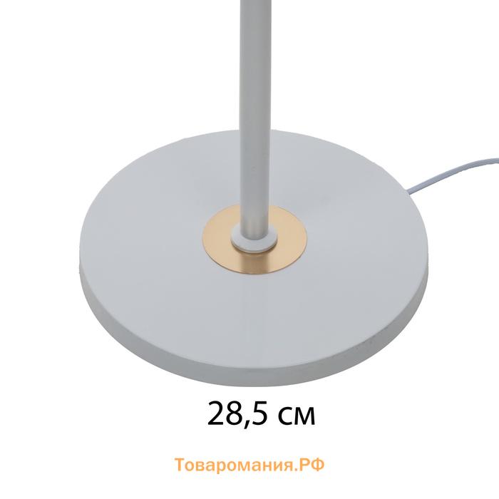 Торшер "Абритер" белый 1хE27 40Вт 45х45х165 см