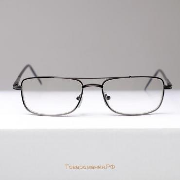 Готовые очки Восток 9882 фотохромные, цвет серый, отгибающаяся дужка, -3,5