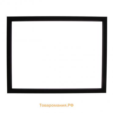 Рама для картин (зеркал) 30 х 40 х 1,9 см, пластиковая, Calligrata 6400, чёрная