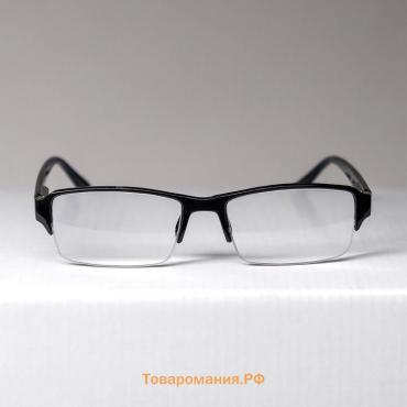 Готовые очки Восток 0056, цвет чёрный, отгибающаяся дужка, +5
