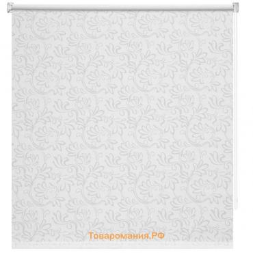 Рулонная штора Decofest «Бернаут Нежность», 80х175 см, цвет белый