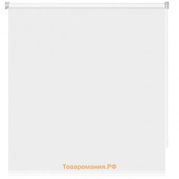 Рулонная штора «Плайн», 40х160 см, цвет белый